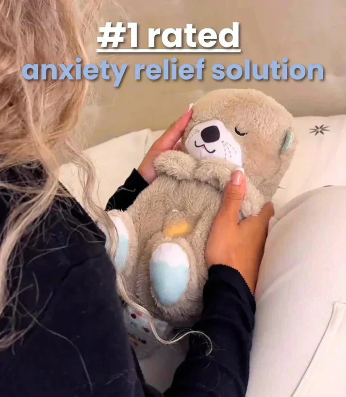 Breathing & Cuddling Teddy Bear with Music, Sounds, Lights and Breathing Motion
