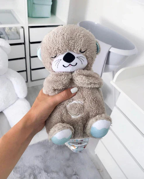 Breathing & Cuddling Teddy Bear with Music, Sounds, Lights and Breathing Motion
